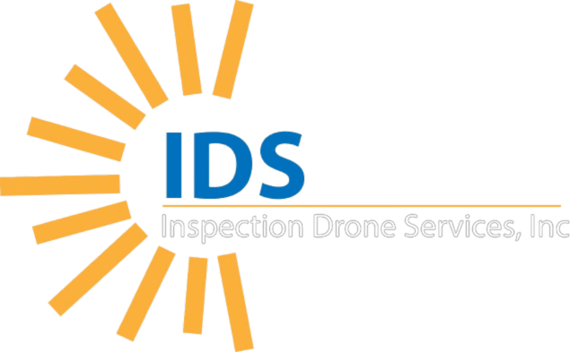 A logo of ids inspection drone service
